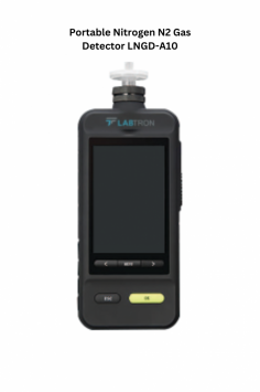 Labtron Portable Nitrogen N₂ Gas Detector LNGD-A10 features multi-sensor integration and a 3.5-inch high-resolution color display with a 150° viewing angle. It includes triple-layer filtration for oil, water, and dust removal, ensuring accurate detection in challenging conditions. Compact, easy-to-use, and efficient.