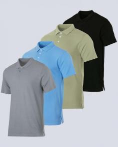 Blank Fashion extensive selection of long & short sleeve polos in Calgary AB. Our high-quality, golf polo shirts at affordably priced in Calgary AB.

