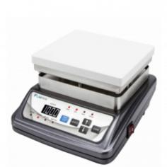 Digital hotplate LDHP-A10

Labtron Digital Hotplate is a PID-controlled device offering precise temperature settings via one-touch control, with an LED screen displaying preset and current temperatures for easy monitoring. Its temperature range is 50°C to 300°C, with automated heating for up to 100 hours. Key features include a high-temperature warning, an external sensor for direct control and built-in alarm output for safe operation.
