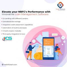 Non-banking financial Companies (NBFCs) are at the forefront of financial inclusion, offering credit and financial services to a broad customer base. However, managing diverse financial operations in today’s competitive market can be daunting. Vexil Infotech provides a solution to these challenges with its robust and intuitive NBFC Software, designed to streamline operations, enhance productivity, and ensure compliance with regulatory standards.