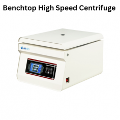 Labnics Benchtop High Speed Centrifuge operates at a maximum speed of 20,000 rotations per minute. It ensures precise sample processing and a centrifugal force of up to 27,800 times gravity, with 4 containers holding up to 250 milliliters each. Ideal for laboratory efficiency and accuracy.
