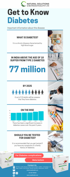 Get to Know Diabetes
Diabetes is a chronic disease that occurs when the body doesn't produce enough insulin or can't use it properly.
Know more: https://www.nsnpl2health.com/hepadetox/
