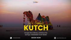 Experience the stunning beauty of the Rann of Kutch with us! Discover the vast white salt desert, vibrant culture, and unforgettable sunsets.