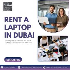 Short-Term and Long-Term Laptop Rentals in Dubai

At Dubai Laptop Rental, we make it simple to Rent a Laptop in Dubai for short or long periods. Our services are perfect for corporate events, business meetings, or remote projects. Get high-performance laptops at competitive prices by calling us at +971-50-7559892.

Visit: https://www.dubailaptoprental.com/laptop-rental-dubai/