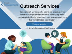 Discover comprehensive outreach services at the Centers for Behavioral Health, designed to support individuals and communities in need. From tailored programs to on-site assistance, we’re here to make mental health resources accessible and effective. Let us help you or your loved ones find the right care today. Visit our website to learn more and get started!