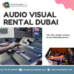 Affordable Audio Visual Rentals in Dubai for Social Events

VRS Technologies LLC provides cost-effective Audio Visual Rental services in Dubai for social events like weddings, parties, and celebrations. Our premium AV equipment ensures clear sound and vibrant visuals. Call us at +971-55-5182748 to book your rental today.

Visit: https://www.vrscomputers.com/computer-rentals/audio-visual-rental-in-dubai/