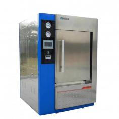 Horizontal Autoclave FM-HA-B100

Fison Horizontal Autoclave is a 360L floor-standing pulse vacuum sterilizer with a 105–134°C range and 0.225 MPa pressure. Features include a stainless steel S13603 chamber, pneumatic sealing double doors, built-in steam generator and GMP compliance. Ideal for sterilizing equipment and clothing in pharmaceutical, medical and research industries.