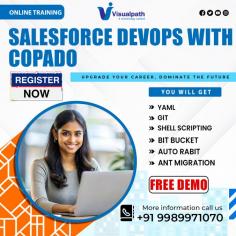 Visualpath is one of the Best Salesforce Devops Online Training Hyderabad providing Online Training with real-time Projects with highly skilled and certified trainers with 15+ years of experience. Salesforce Devops Online Courses is specially designed for IT developers. Enroll Now! Call: +91-9989971070 key points Salesforce, DevOps,Copado,Deployment tools, Jenkins,Testing, Automation, Version control, Agility, Reporting Visit: https://visualpath.in/online-salesforce-devops-training.html Join Us Whatsapp: https://www.whatsapp.com/catalog/919989971070/ Visit: https://visualpathblogs.com/