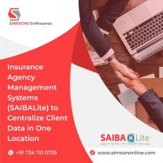 It is essential to securely store your company's client information in multiple locations. If you are seeking reliable software, look no further than Simson Softwares. Our insurance agency management system, SAIBALite, is designed to efficiently manage insurance agency data. With our software, you can easily organize and access client information from a centralized platform.