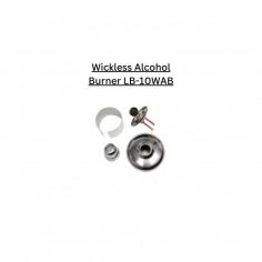 Labotronics Wickless alcohol burner is a round bottomed consumable which is safer alternative to the traditional alcohol burner. It produces an open flame. Uses a copper-plated torch instead of a wick with draft shield, flame snuffer and rubber keeper included.