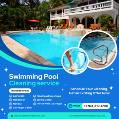 Why is a regular swimming pool cleaning service important for pool safety ?

Regular swimming pool cleaning service is essential for maintaining a safe swimming environment. Swimming pools collect debris,algae, dirt, and bacteria over time, which can compromise water quality and increase the health risks for swimmers. Professional swimming pool cleaning services not only remove visible debris but also treat the water to prevent harmful algae and bacterial growth. Additionally, swimming pool cleaning experts check the chemical balance, ensuring it stays within safe levels, which reduces eye and skin irritations and prevents more severe waterborne illnesses. Regular swimming pool cleaning service is also helpful to reduce swimming pool maintenance cost and other extra charges. Without routine cleaning, pool water can quickly become cloudy or contaminated, making it unsafe and unpleasant to use. 

Visit our website for more information ➖ https://completepoolservicing.com/