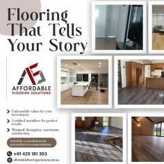 Affordable flooring supply and installation in Perth.

Let us help you create a space that speaks to your style. Contact us for a quote today!
https://affordableflooringsolutions.net.au/