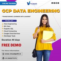 Master Google Cloud skills with Visualpath’s GCP Data Engineer Certification program, taught by experienced professionals. We offer training to students worldwide, including the USA, UK, Canada, Dubai, and Australia. Call +91-9989971070 to book a Free Demo. WhatsApp: https://www.whatsapp.com/catalog/919989971070/ Blog Visit: https://visualpathblogs.com/ Visit: https://www.visualpath.in/online-gcp-data-engineer-training-in-hyderabad.html 