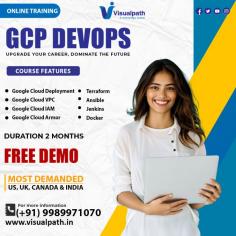 Visualpath: Your Gateway to GCP DevOps Mastery!
Visualpath offers the Best GCP DevOps Certification Training Worldwide, empowering you to master Google Cloud tools and accelerate your DevOps journey.  GCP DevOps Training Includes Hands-on experience with CI/CD pipelines, Kubernetes and Infrastructure as Code (IaC) mastery, Real-time monitoring and cloud automation skills. To arrange a Free Demo, Call at +91-9989971070.
Visit  Blog: https://visualpathblogs.com/
WhatsApp: https://www.whatsapp.com/catalog/919989971070
Visit: https://www.visualpath.in/online-gcp-devops-certification-training.html 

