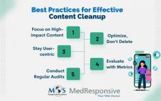 Enhance your marketing strategy with expert content creation services! Discover how effective content cleanup enhances readability, SEO, and audience engagement, helping your brand shine. https://www.medresponsive.com/services/content-creation/ 
