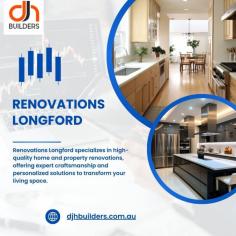 Renovations Longford specializes in high-quality home and property renovations, offering expert craftsmanship and personalized solutions to transform your living space.

Visit: https://djhbuilders.com.au/george-street/