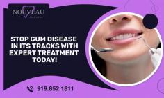 Stop Gum Disease in Its Tracks Today!

Whether you're experiencing early-stage gingivitis or more severe periodontitis, understanding your gum disease treatment in Cary is crucial for effective care. Visit Nouveau Smile Studio today to find expert tips and advice for optimal gum health. Call us @ 919.852.1811 for an appointment.
