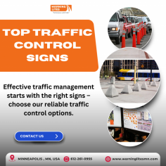 Need reliable traffic control signs for your next project? Warning Lites of MN offers high-quality traffic control solutions to ensure safety and compliance. Our durable signs provide clear, visible instructions to keep drivers and workers safe in roadwork zones and at events. Count on our expertise and extensive inventory for all your traffic control needs. We offer a wide range of sign options for you to choose from, so you can find the ideal solution for your project by browsing our website.