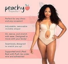 Experience the perfect blend of style and confidence with Try Peachy Shapewear. Designed to enhance your natural curves, our premium shapewear ensures all-day comfort without compromising on elegance. Whether you’re dressing for a special occasion or elevating your everyday look, our expertly crafted pieces deliver flawless results, helping you feel your best in every outfit. With innovative designs and high-quality fabrics, we provide solutions for all body types, empowering you to embrace your beauty effortlessly. 
https://trypeachyshapewear.com/