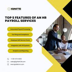 Ignite HCM offers comprehensive HR Payroll Services designed to streamline payroll management for businesses of all sizes. By leveraging advanced technology and expert knowledge, Ignite HCM ensures that payroll processes are efficient, accurate, and compliant with all relevant regulations. This service encompasses a wide range of functions, including payroll processing, tax calculations, and employee record management.

One of the key benefits of Ignite HCM's HR Payroll Services is the automation of payroll tasks, which minimizes errors and saves valuable time for HR teams. Clients can rely on Ignite HCM to handle complex tax filings and ensure compliance with ever-changing labor laws, reducing the risk of costly penalties. Additionally, the platform provides an employee self-service portal, allowing staff to access their payroll information easily, enhancing transparency and satisfaction.

With tailored solutions to meet the unique needs of each organization, Ignite HCM's HR Payroll Services empower businesses to focus on growth while ensuring their payroll operations run smoothly. By choosing Ignite HCM as a partner, companies can experience improved efficiency, better financial planning, and ultimately, a more engaged workforce.

Website : https://www.ignitehcm.com/solutions/ignite-productivity
Email : sales@IgniteHCM.com
Phone :  +1 301-674-8033