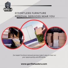 Effortless furniture removal services are designed to simplify the process of getting rid of unwanted furniture, making it easy and stress-free for homeowners and businesses alike. These services typically include professional teams who handle all aspects of furniture removal, from lifting and loading to transportation and disposal.