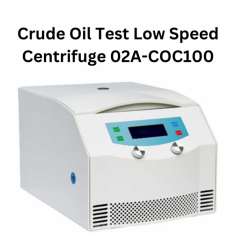 Labexpo Crude Oil Test Centrifuge features an LCD for rotor, speed, time, temperature, and RCF. It offers a max speed of 4000 rpm, RCF of 2498×g, 4×100 ml capacity, and a temperature range of +10–80℃. With a brushless motor, electric lid lock, and low noise, it's ideal for precise, eco-friendly separation.