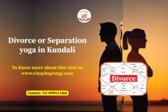 Are you having trouble in your marriage? Consult Dr. Vinay Bajrangi, a trusted marriage astrologer. He can check your birth chart to see if there is a divorce or separation yoga in your kundli. Don’t lose hope! You might be able to solve your problems with simple remedies. Take the first step towards a happier life today. Visit his website now to learn more and get the help you need. Your peace of mind is just a click away!

Read More :- https://www.vinaybajrangi.com/marriage-astrology/divorce-issues 