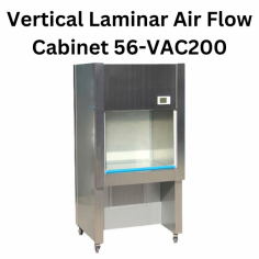 Labexpo Vertical Laminar Air Flow Workstation ensures a sterile, particle-free environment with a 0.3/0.5 µm HEPA filter. Constructed with stainless steel, it offers Grade 100 clean air and remote control operation. It operates at 0.25-0.45 m/sec airflow velocity, making it ideal for aseptic tasks.