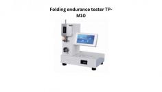 Labtron Folding Endurance Tester measures the folding endurance of paper, cardboard, and similar materials. It features an automatically positioned folding clamp, a touch screen display, automatic measurements with statistical values, and automatic zero reset after each test completion.