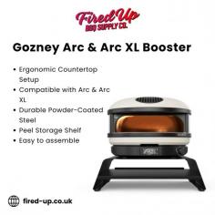 Fired Up BBQ Co· presents the Gozney Arc & Arc XL Booster – the ultimate pizza ovens for perfect homemade pizzas! Whether you're a pro or a beginner, these ovens provide exceptional performance and quality· Order now and elevate your pizza game.