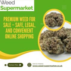 https://weed-supermarket.co.uk/ From potent weed strains to edibles and concentrates, we have you covered with our all-encompassing selection of the best cannabis products available today. We source various weed for sale, each of which is carefully run through laboratory testing for safety and potency while ensuring complete legal compliance. Our shopping experience is secure and discreetly designed to meet your needs with cannabis. Shop now and find the perfect product for your lifestyle.