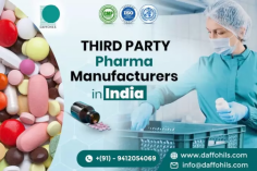 Daffohils Laboratories is a trusted Third Party Manufacturers in India, specializing in the production of high-quality pharmaceutical products. With state-of-the-art facilities and a commitment to compliance with global standards, Daffohils offers customized solutions for formulation, packaging, and distribution, ensuring reliability, efficiency, and excellence in every product. 