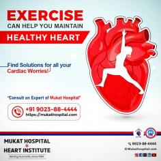 Exercise can help you maintain Healthy Heart 