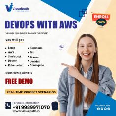 Best DevOps Training Institute in Ameerpet: Visualpath is the best DevOps Training Institute in Hyderabad and globally providing Online DevOps Course by real-time faculty with course material and a 24x7 Lab Facility. Contact us for a demo at +91-9989971070 Visit https://www.visualpath.in/online-aws-devops-training.html WhatsApp: https://www.whatsapp.com/catalog/919989971070/ Visit Blog: https://visualpathblogs.com/ 