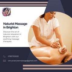 Naturist Massage in Brighton for natural relaxation

Explore the liberating experience of naturist massage in Brighton. Enjoy a serene and private session designed to bring you complete tranquility.