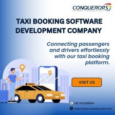 Conquerors is a taxi software development company in Hyderabad provides taxi booking software and online taxi operator services. Vehicle Booking Platform for small and medium scale companies where customers can book taxis online, with a quick and easy process.