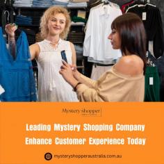 Improve your business performance with expert mystery shoppers in Melbourne. Gain valuable feedback on customer experience, service quality, and more. Call 426980081 for personalized solutions
Visit - https://mysteryshopperaustralia.com.au/