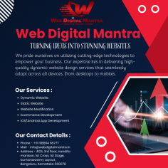 We provide complete IT solutions, Software development, Web Application Development, CRM development for managing your business to integrating billing software with the application. We build responsive and Google-friendly websites. Our Server team help in hosting on Google cloud and Linux server