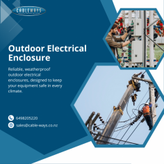 Shop secure and durable outdoor electrical enclosures at Cable Ways

Get high-quality outdoor electrical enclosure designed for safe and reliable installations. Cable Ways offers robust enclosures to protect your electrical systems in any environment.