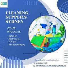 cleaning supplies sydney