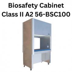 Labexpo Biosafety Cabinet Class II Type A2 provides superior protection with 70% HEPA-filtered air recirculated and 30% exhausted. Key features include a 0.3-micron HEPA filter, vertical negative pressure, energy-efficient microprocessor control, LCD, and stainless steel workspace for safe handling of hazardous materials.