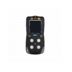 Labtro Portable Gas Detector is a four-in-one gas detection alarm that uses diffusion sampling and provides continuous operation for at least 18 hours after a full 4-hour charge. It features sound and vibration alarms, is explosion-proof, and has a special anti-interference PCB design.