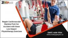 Experiencing a car crash is more than just a physical jolt; it can significantly impact cardiovascular stamina, making recovery a challenging process.To More: https://www.grifesfm.com/regain-cardiovascular-stamina-post-car-accident-with-these-low-impact-physiotherapy-exercises/,Contact Us : (587) 409-1754, info@instepphysio.ca

#motorvehicleaccident #motorvehicleaccidentphysiotherapy #motorvehicleaccidentphysiotherapyedmonton #caraccidentphysiotherapyedmonton #caraccidentrehabilitation #edmontoninstepphysiotherapy #instepphysiotherapyedmonton #motorvehicleaccidentphysiotherapynearme #instepphysicaltherapy