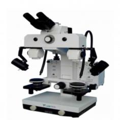 Comparison Microscope LCM-A10

Labtron Comparison Microscope allows precise side-by-side analysis of two specimens, ideal for forensic and criminology investigations. It features a built-in digital color video system for live image recording and computer display, offering excellent optical magnification. With a 100 mm working distance, it ensures easy specimen mounting and safe, internationally compliant power supply.