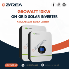 Growatt on-grid solar inverters are a reliable, efficient, and technologically advanced solution for residential, commercial, and industrial solar energy systems. With their high efficiency, advanced MPPT technology, smart monitoring capabilities, and robust design, they ensure optimal energy conversion and seamless integration with the utility grid. Whether you are looking to reduce your electricity bills, maximise your solar investment, or contribute to a sustainable future, Growatt inverters provide a powerful and dependable option. Invest in a Growatt on-grid solar inverter and take a significant step toward energy independence and environmental responsibility.

