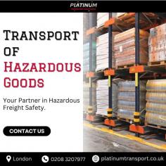 Platinum Transport Solutions specializes in the safe and reliable transportation of hazardous materials in London. We handle a variety of hazardous goods, employing advanced safety protocols and secure transport methods to ensure each shipment is delivered without risk. Whether the materials are flammable, corrosive, or toxic, we prioritize meticulous planning and smooth logistics to provide you with peace of mind. Contact us today for more information!

Visit: https://platinumtransport.co.uk/our-services/dangerous-and-hazardous-goods-transportation-adr/