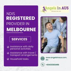 At Angels In Aus, We are a NDIS Registered provider In Melbourne. We provide high-quality, reliable, and personalised support our clients. We provide a wide range of services and supports to NDIS participants throughout the Australia.