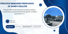 At Precious Memories Preschool of Sandy Hollow, we provide exceptional care and education for infants, toddlers, and kindergarten-aged children. Our Infant Day Care in Mystic, CT, offers a nurturing environment, while our Preschool Programs in Mystic and Groton, CT, focus on early learning and development. As a trusted Daycare Center in Mystic, CT, we are dedicated to creating precious memories for every child in our care.
