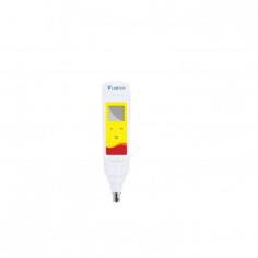 Labtron Multipurpose Pocket pH Tester features a BNC connector for versatile electrode use, a (-1.00) to 15.00 pH range, 1-3 point calibration, and manual temperature compensation. It measures pH and temperature with accuracy, offers a reset function, and ensures waterproof reliability.
 