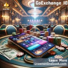 CrownOnlineBook offers the most amazing online betting experience. Get your GoExchange ID and start playing amazing casino and sports betting games. Start your journey now and get benefit of the easy transactions, amazing rewards, and many other benefits 
https://crownonlinebook.com/goexchange-id